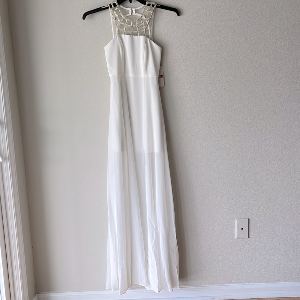 Formal white dress